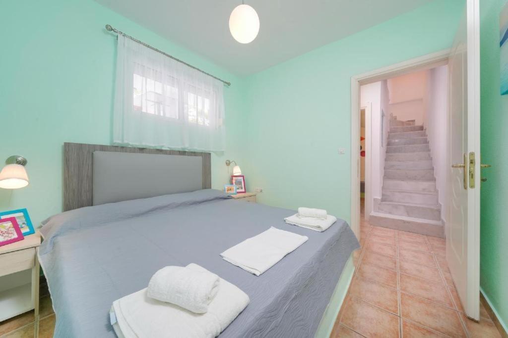 Golden Beach Maisonettes Villa Chrysi Ammoudia Bagian luar foto