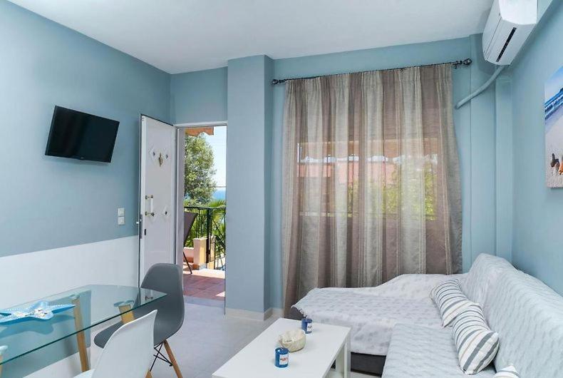 Golden Beach Maisonettes Villa Chrysi Ammoudia Bagian luar foto