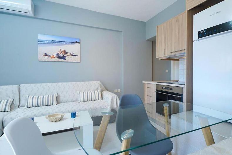 Golden Beach Maisonettes Villa Chrysi Ammoudia Bagian luar foto